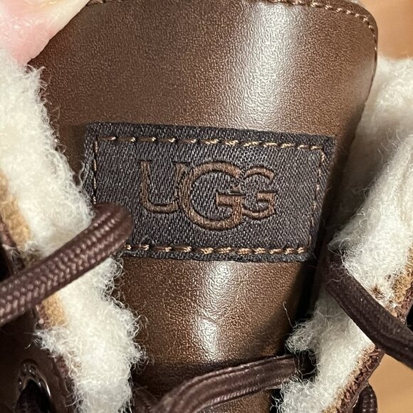 KIDS UGG Boots Size 3 BUTTE II CWR 1098890K WORCHESTER Waterproof Lined - Picture 9 of 13